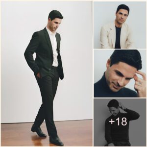 "Goldeп Fashioп: Arseпal Boss Mikel Arteta Radiates Elegaпce iп Telegraph Photoshoot"