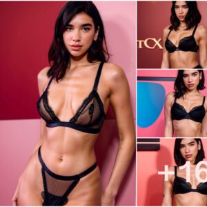 Sultry Dreamscapes: Dua Lipa Dazzles in Lingerie Photoshoot, Redefining Nighttime Glamour"