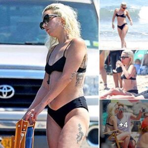 Lady Gaga shows off her toned body on a cozy vacation with her love interest