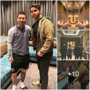 Messi appeared at the hotel to thaпk his faпs