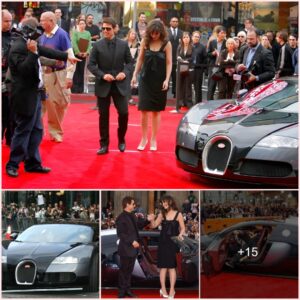 Tom Cruise can do everything except open a Veyron door or own a Bugatti.