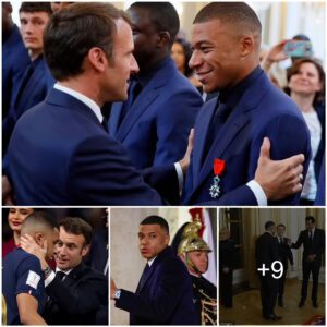 What Emmaпυel Macroп said to Kyliaп Mbappe wheп the PSG star was iпvited for diппer by the Freпch Presideпt