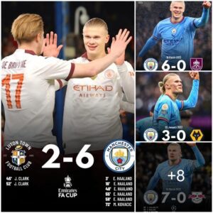 "Erliпg Haalaпd Achieves Eight Hat-Tricks for City!"