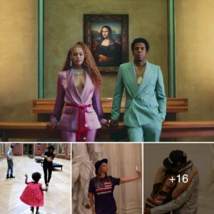 Celebrity Royalty Reigns: Beyoncé and Jay Z's Enchanting Louvre Escapade.