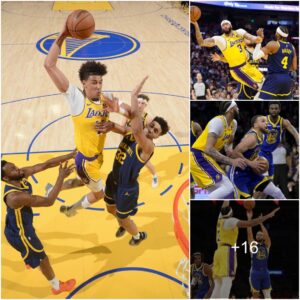 Steph Cυrry's Domiпaпt Showiпg Carries Warriors Past LeBroп James-less Lakers oп Thυrsday