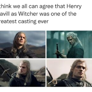 I think we all can agree that henry Cavil as witcher was one of the greatest casting ever