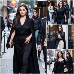 Angelina Jolie Nails the Coffee Run with a 90s Throwback Slip Dress