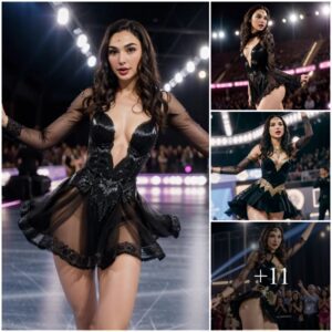 In the Spotlight: Gal Gadot's Spellbinding Ice Dance Performance