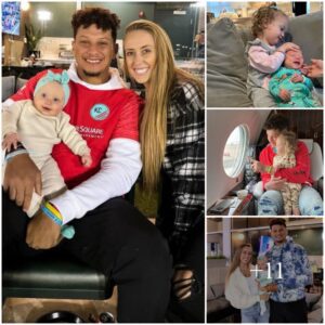 Patrick Mahomes Shares The Funny Moment Of His Beloved Daughter Asking Her Mother For Orange Juice And Clinking Glasses With Her Like An Adult, Making Fans Love Her.