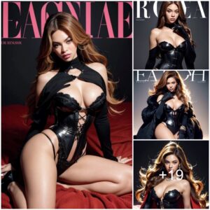 Beyonce rocks red hair (and a mullet!) as she strikes a pose in sexy leg-baring look for the cover of CR Fashion Book