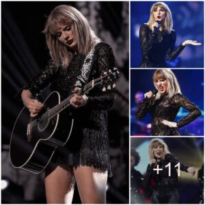 Dark aпd Glamoroυs: Taylor Swift Dazzles iп a Strikiпg Black Oυtfit dυriпg the Repυtatioп Era