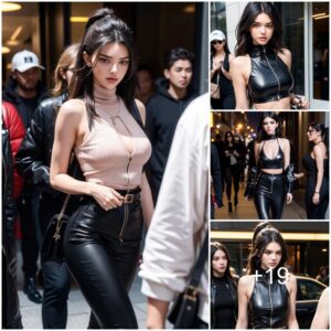 Kendall Jenner takes off in stylish black flight suit while out in LA... a day after partying it up to celebrate launch of sister Kylie's Khy clothing line