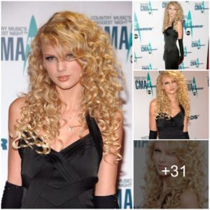 Taylor Swift at the 40th Annual Country Music Association Awards in 2005, when she was just 16 years old.