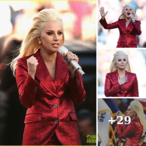 Lady Gaga sings national anthem at Super Bowl 50