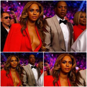 “Beyoncé and Jay-Z’s Memorable Evening at the Unified Middleweight Championship on May 2, 2015”