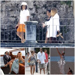 Paparazzi Captured The Moment Beyoncé Wore A Monokini And Joined Husband Jay Z Back On A Yacht In Italy Between Days Of Sightseeing