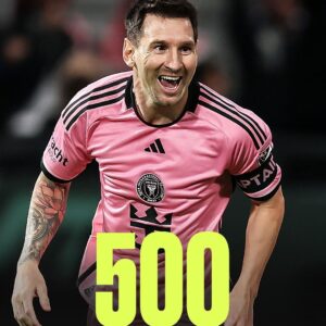 Lionel Messi has now scored 5️⃣0️⃣0️⃣ goals in his career tournament ⚽️ 🐐