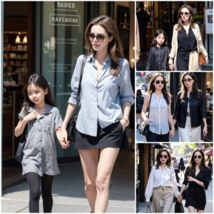 Angelina Jolie enjoys mother-daughter bonding time with Vivienne, 13, while shopping at The Grove in Los Angeles