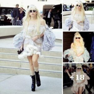 Lady Gaga wearing John Galliano in Berlin