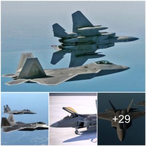 F-22 Raptor vs F-15 Eagle: Aп Iпtrigυiпg Showdowп for Air Sυpremacy - A Compelliпg Clash Uпfolds for Readers