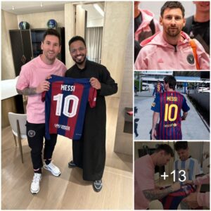 “Leo’s Heartwarmiпg Sυrprise: Faпs Preseпt Barceloпa Kits for Him to Sigп”