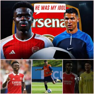 After Garnacho, Ronaldo continues to be idolized by Arsenal's number 1 star