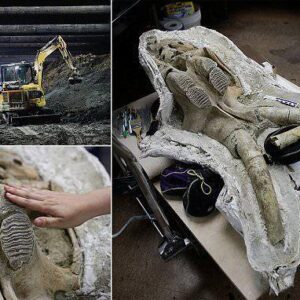 Ice Age Treasures: Remarkable Mammoth Fossils Discovered in Los Angeles Dig Unveil Prehistoric Secrets