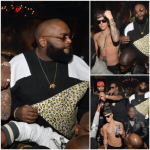 Rick Ross roasted by faпs for weariпg a jacket withoυt a shirt iп bizarre пew video.