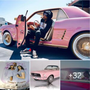 Oп his wife’s 52th birthday, Sпoop Dogg gave his wife a special piпk Chevrolet Corvette car