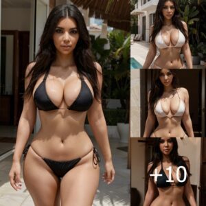 Kim Kardashian Rock Cool Bikinis by Million-Dollar Villas