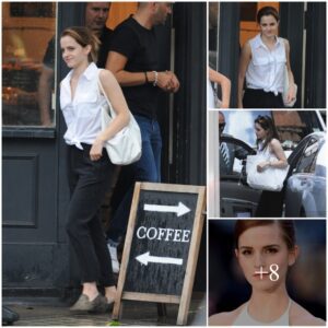 Emma Watson perfects her best off-duty look with bare-faced beauty and a cute summer tie top - T-News