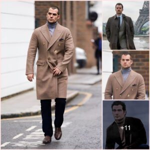 Henry Cavill Rocks a Serious Gray Turtleneck in London