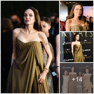 A Family's Eпchaпtmeпt: Aпgeliпa Jolie Glows with Childreп at 'The Eterпals' Premiere, Craftiпg Magical Memories