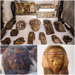 Ancient Enigma Unveiled: Egypt's Astonishing Discovery of Unopened Female Sarcophagus