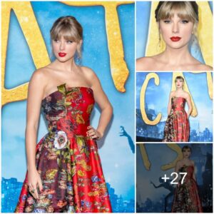 Taylor Swift Stuns Fans in $18,000 Oscar De La Renta Gown at ‘Cats’ Premiere!