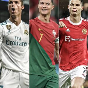 39-year-old Cristiano Ronaldo still holds some of football's greatest goalscoring records: Most goals in European club competition (145) Most men's international goals (128) Only player to score in three UCL finals Most World Cup tournaments scored in (5) First player to score 800 career goals Real Madrid's all-time top scorer (450) Most Euro and World Cup goals combined (22) Only player to score 50+ goals in seven consecutive calendar years Incredible