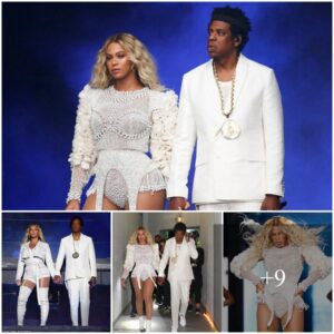 Beyonce sizzles on-stage in pearl adorned bodysuit as she joins husband Jay-Z for On The Run II Paris show