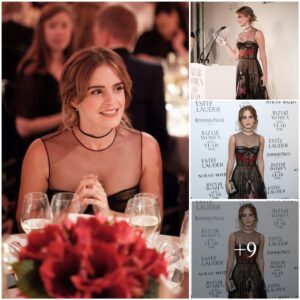 Emma Watson attends the Harper’s Bazaar Women of the Year Awards