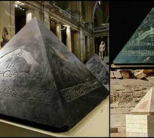 Pyramid's Crowning Glory: The Astonishing Capstone of Amenemhat III's Monumental Structure