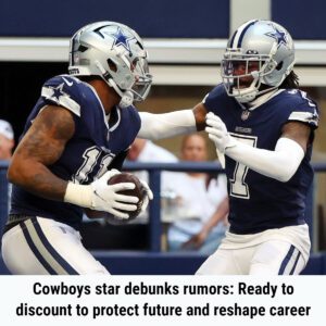 Cowboys star debunks rumors: Ready to discount to protect future and reshape career.