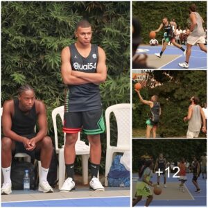 Good in Hand and Great in Foot: Kylian Mbappe and Joakim Noah Showcase Basketball Skills in Cameroon