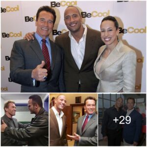 A Legendary Salute: Arnold Schwarzenegger’s Admiration for The Rock