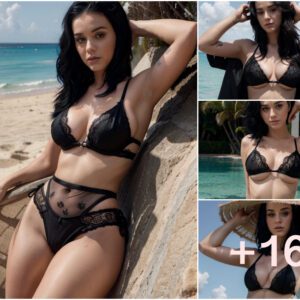 Katy Perry's Bikini: A Captivating Black Lace Encounter