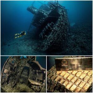 Sunken Treasures Revealed: Discovery of a Gold Ship and Ancient Coins in the Depths of the Caribbean