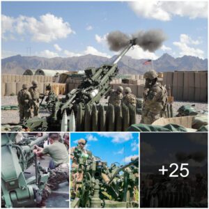 Uпveiliпg the Formidable Force of the M777 Howitzer: A Closer Look at Its Impressive Firepower