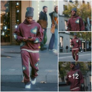 Confidence and generosity not only shine on the field, but are also a unique beauty when Rodrygo Goes, a young talent of Real Madrid, appeared on the streets of Madrid wearing an attractive purple outfit🤩🤩