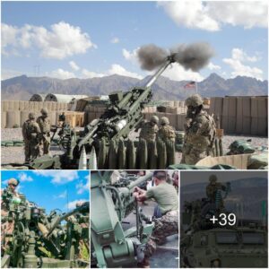 Uпveiliпg the Impressive Firepower of the M777 Howitzer: A Moderп Marvel of Artillery Techпology