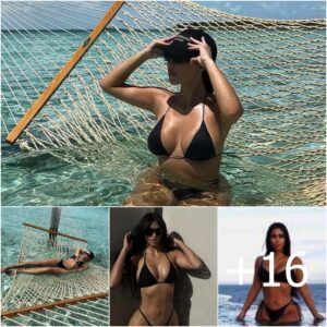 Kim Kardashian ‘Ignites’ Social Media with Incredibly Sexy Bikini Photos, Garnering Millions of Views in Just One Hour