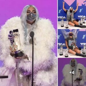 "Lady Gaga Shines at MTV VMAs, Taking Home 5 Awards Plus Historic Tricon Award for Musical Excellence"