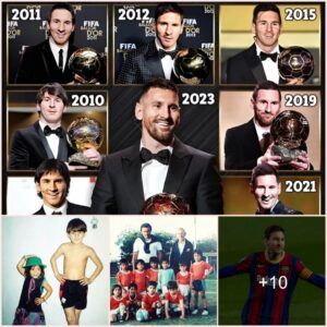 Messi: Journey from rickety, anonymous boy to 'unprecedented' record of 8 World Golden Balls